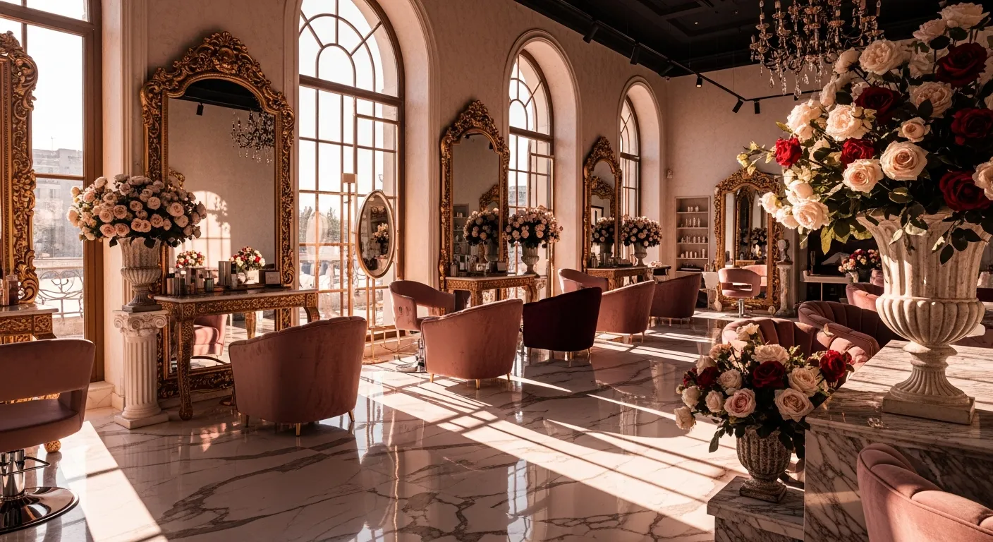 AVC Beauty Studio Manavgat saç kaynak merkezi iç mekan